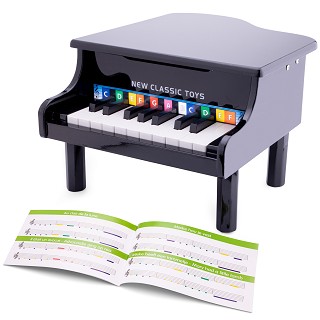 Grand piano - 18 keys - black